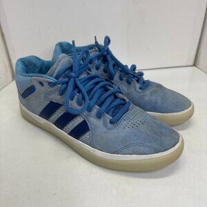 Adidas Skateboarding Shoes 11 Tyshawn Jones Powder Blue Suede Icy Soles H04934
